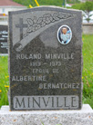 A-6-14 :  Roland Minville  (époux d’Albertine Bernarchez)